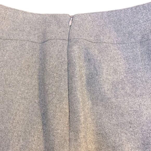 Escada Gray Wool & Cashmere Blend Skirt Size M (Italian 42) - Picture 3 of 6